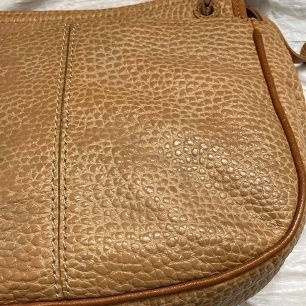 Brighton leather two way brown tan bag